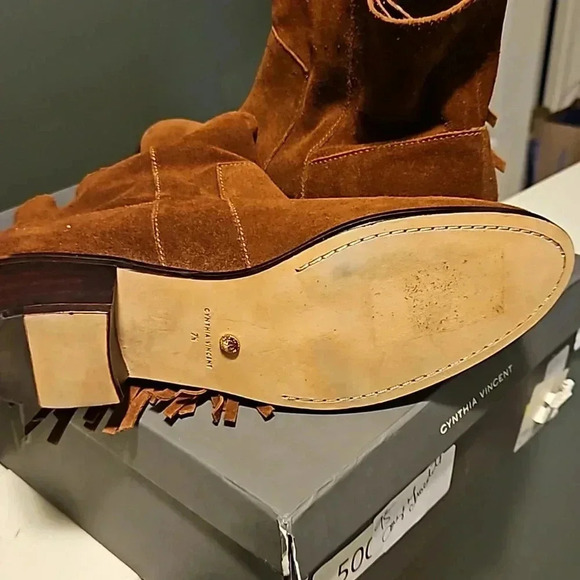 CYNTHIA VINCENT BOOTIES - Picture 6 of 7